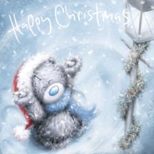 Softly Drawn Bear In Hat And Scarf Me to You Bear Christmas Card Image Preview